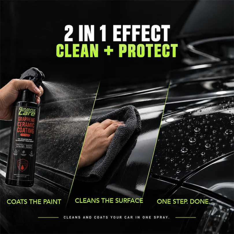 Two-in-one clean and protect application process